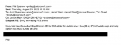 Xbox 负责人斯宾塞：去年自己买 PS5 游戏机时，被强制捆绑了一款游戏