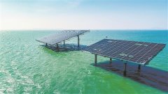 海底“长出”太阳能电池板